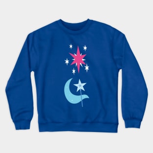 My little Pony - Trixie Lulamoon + Twilight Sparkle Cutie Mark V2 Crewneck Sweatshirt